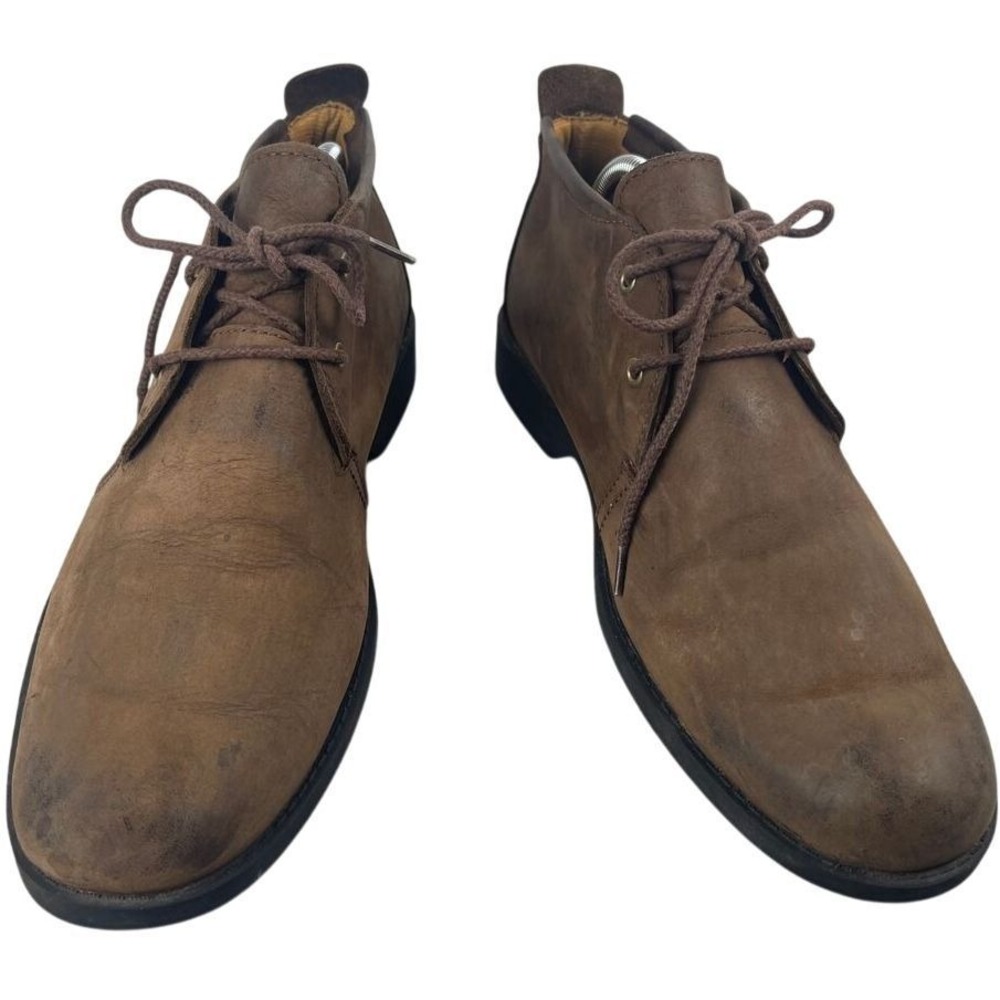 Timberland Leather Earthkeepers Chukka Boots Brown Lace Up Workwear Heritage 9.5